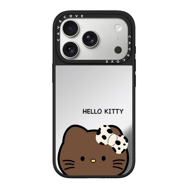 Case Gương Mặt Hello Kitty Nâu - 16PROMAX