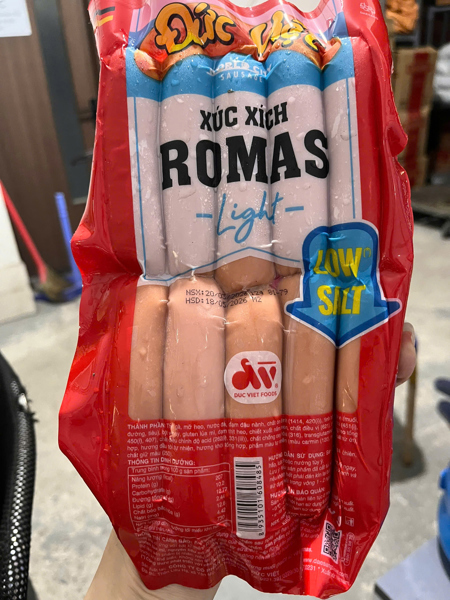 XX Romas Light Đức Việt 500gr/10c