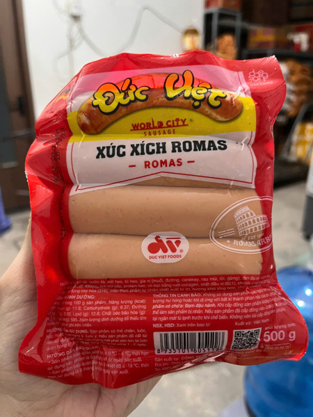 XX Đức Việt Ngắn 500gr/10c