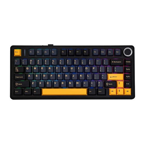 Bàn phím cơ Gaming 3 Mode Aula F75 Thunder Black Reaper Switch