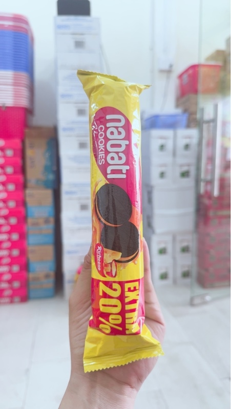 Cây bánh quy nhân phô mai Nabati 112g