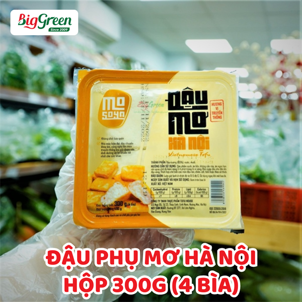 Đậu Phụ Mơ Hà Nội 300G Hộp 4Bìa