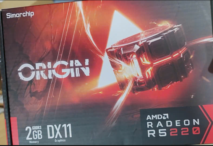 Card màn hình SimorChip ORIGIN R5 220 2GD3
