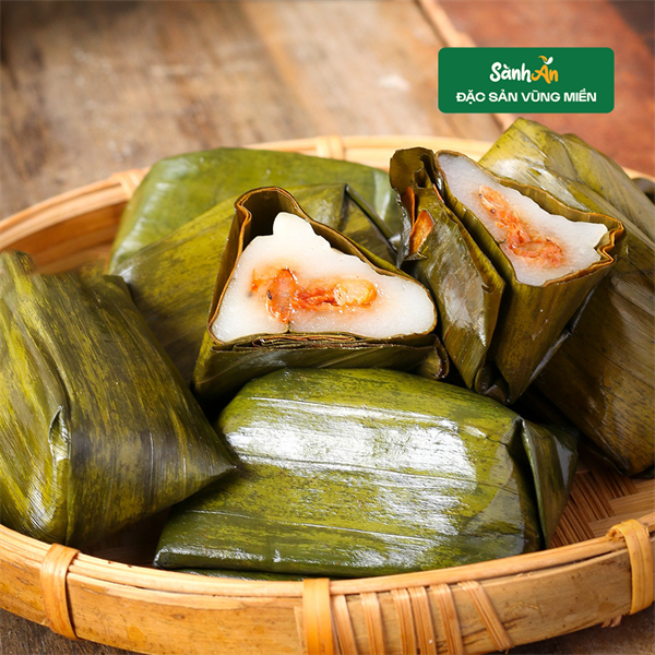 Bánh ít nhân tôm thịt Bình Định