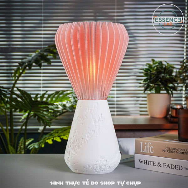 🌸 SAKUMI – Đèn Bàn Nghệ Thuật Ánh Sáng Nhật Bản Hiện Đại - có dimmer tăng giảm độ sáng - Làm đèn decor, đèn ngủ