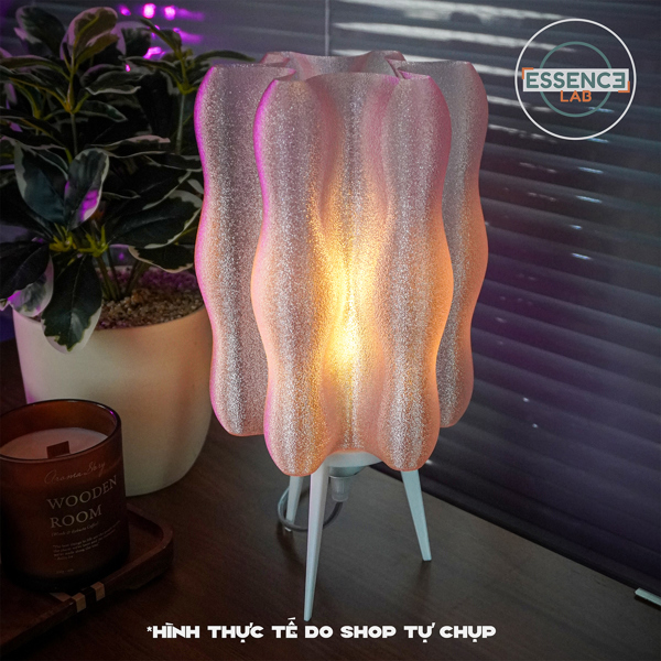 Đèn Bàn Decor SILK LANTERN – TƠ ĐĂNG - Đèn Lồng Á Đông Hiện Đại LED 220V Có Dimmer Ánh Sáng Vàng Ấm