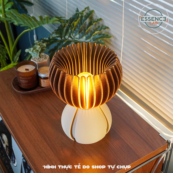 Đèn đầu giường - đèn trang trí - đèn ngủ Sakumi M - Có dimmer tăng giảm độ sáng - Màu hổ phách