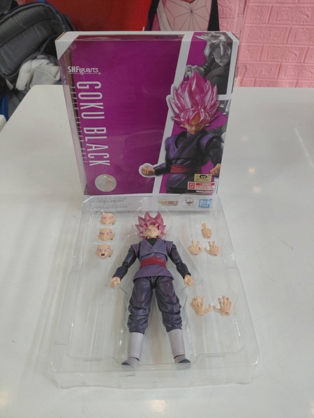 Mua bán (2ND) SHF DRAGON BALL Z BLACK GOKU SUPER SAIYAN ROSE  