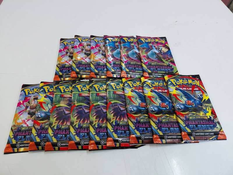 Mua bán (NEW) TCG POKEMON MEGA EVOLUTION FANTASMAL FLAMES