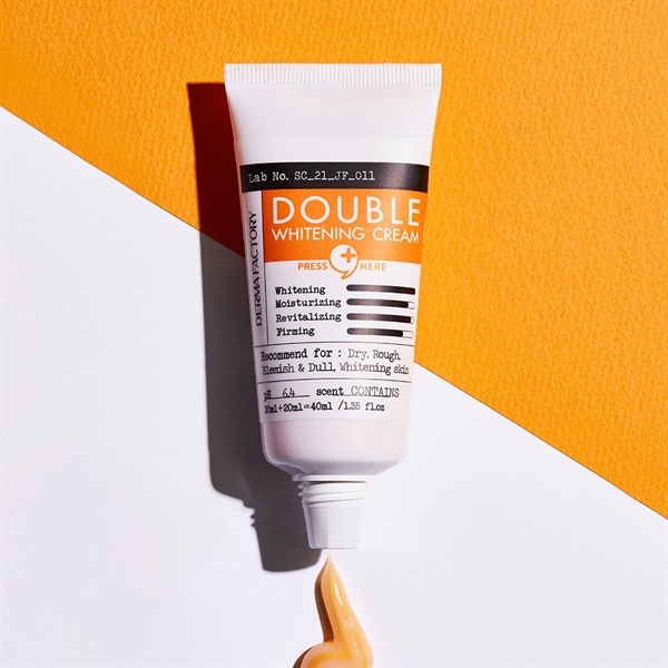 Kem dưỡng Derma Factory Double whitening cream 40ml