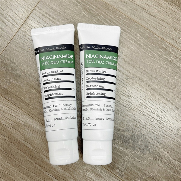 Kem dưỡng Derma factory niacinamide 10% DEO cream 50g