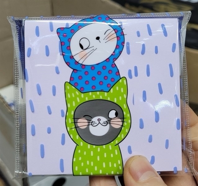 Giấy nhớ nhiều màu M&G so many cats AS33V119 YS-375