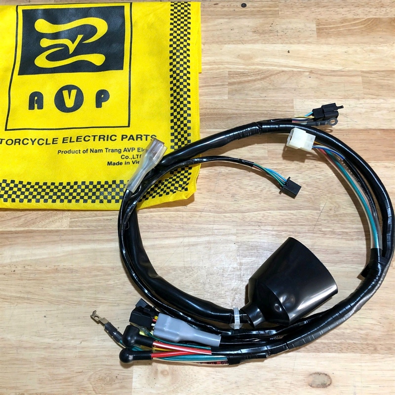 Dây sườn RS ( xe TQ ) AVP ( có dây cọc bình )