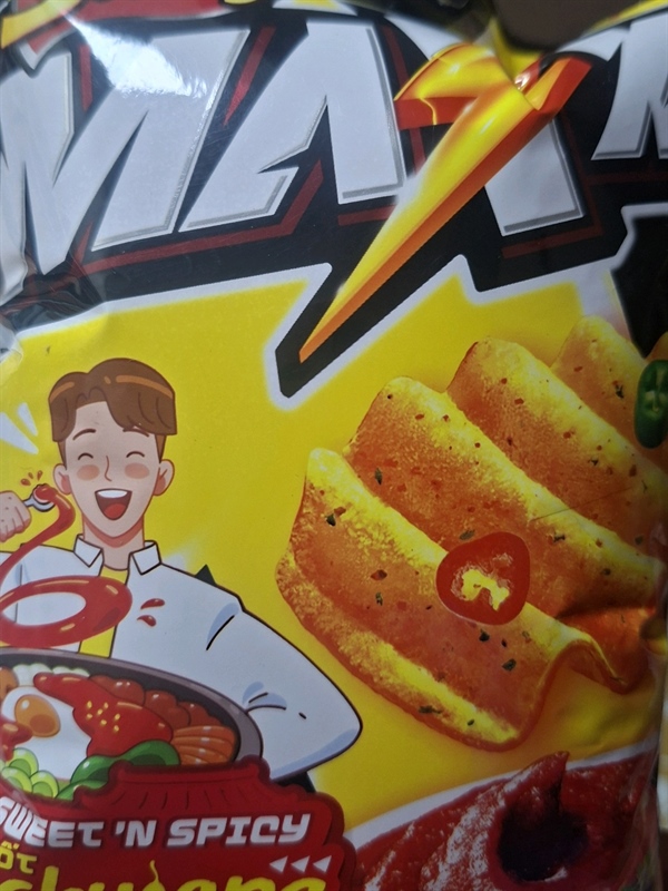 Snack Swing maxx xốt cay ngọt 30g