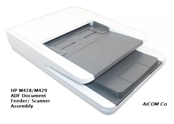 Dịch vụ lắp linh kiện máy in HP M428fdn (Bộ tray adf bao gồm mặt gương - Khay chính hãng 100 tờ, tháo từ máy trưng bày) - Bảo hành 03 tháng