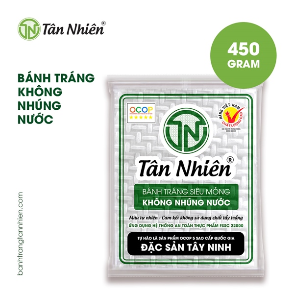 BÁNH TRÁNG TÂN NHIÊN 450G / TAN NHIEN RICE PAPER 450G