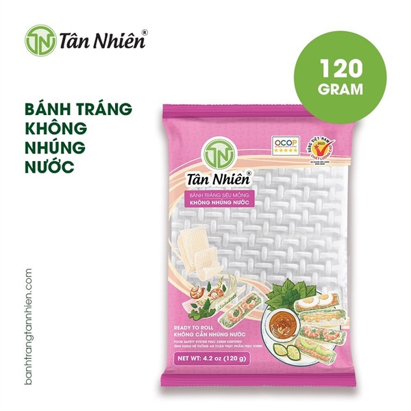 BÁNH TRÁNG TÂN NHIÊN 120G / TAN NHIEN RICE PAPER 120G