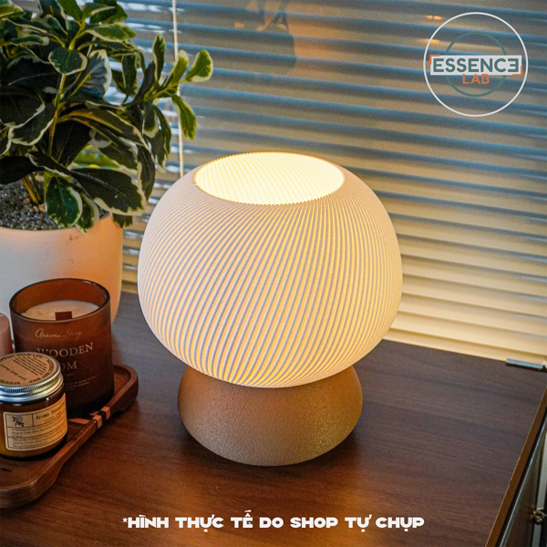 Đèn Bàn Decor Tối Giản Orbisé – Có dimmer điều chỉnh độ sáng – Đèn Ngủ, Trang Trí Phòng Khách