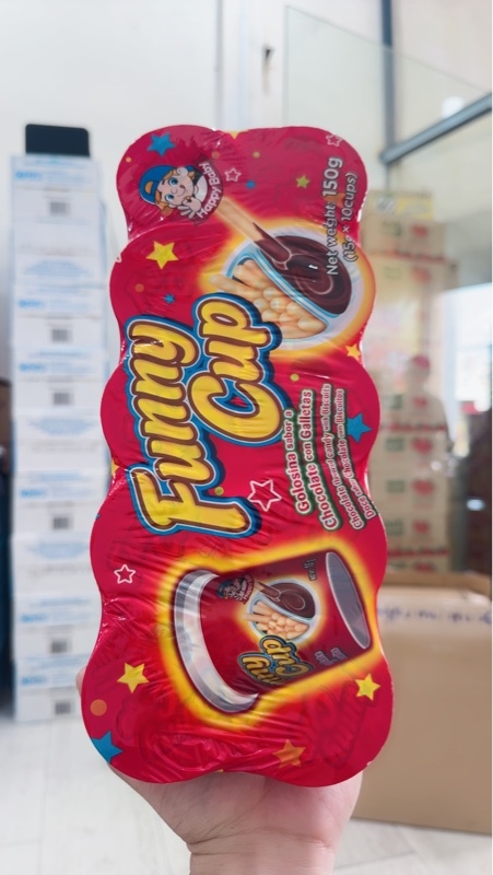 Lốc 10 hủ chấm Funny Cup 150g