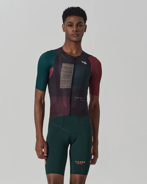 ÁO NGẮN TAY ĐẠP XE NAM Serie Tempo - Charcoal Off Black 2026 - CHÍNH HÃNG VALORE