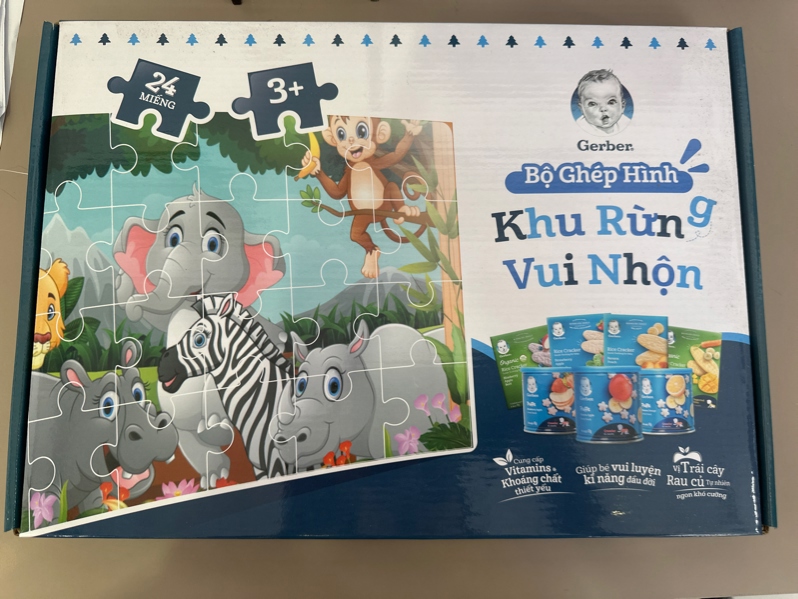 Bộ xếp hình động vật