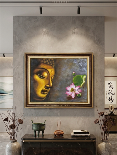 TRANH PHẬT SƠN DẦU