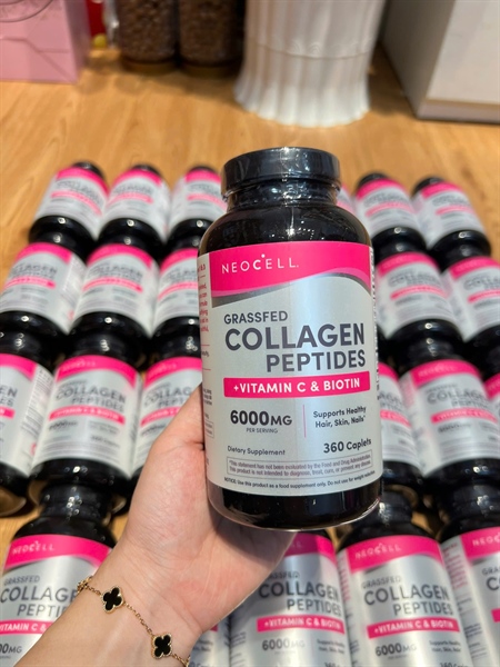 Neocell Super Collagen Vitamin C + Biotin (360 Viên) Date 1/29