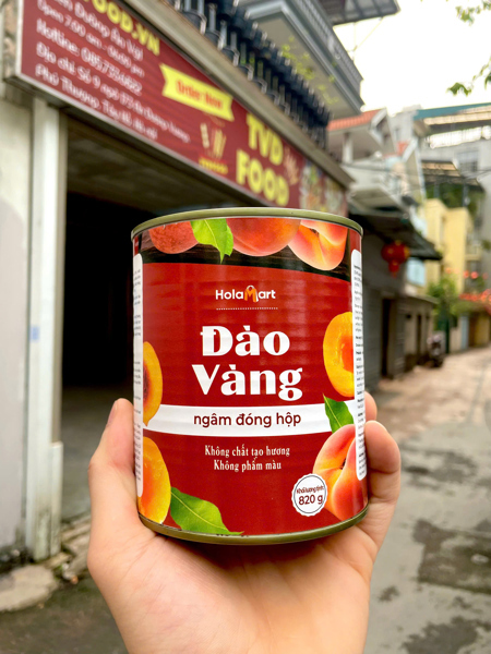 Đào Hộp Hola 820g MH
