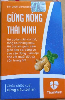 Dầu gừng nóng Thái Minh 7ml 2