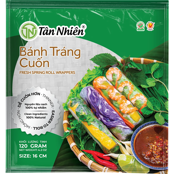 BÁNH TRÁNG CUỐN NHÚNG NƯỚC TÂN NHIÊN / TAN NHIEN RICE PAPER FOR ROLLING