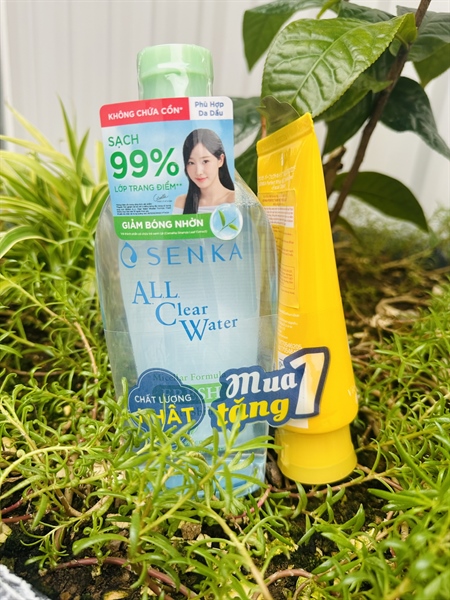 Bộ 2 SK NTT giảm bóng nhờn + SRM sáng da VITC