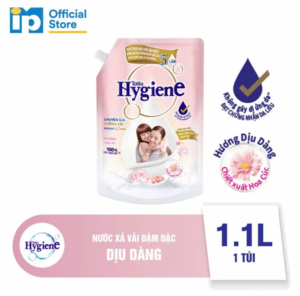Xả vải Hygien 1100ml*12