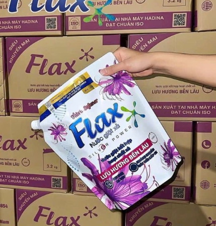 Nước giặt Flax túi 3,2kg