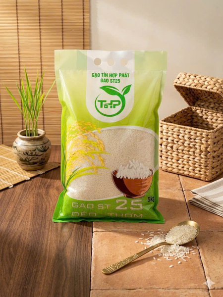 Gạo ST25 Tín Hợp Phát túi 5kg