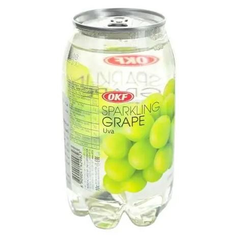 Nước có ga vị nho sparkling grape OKF 350ml