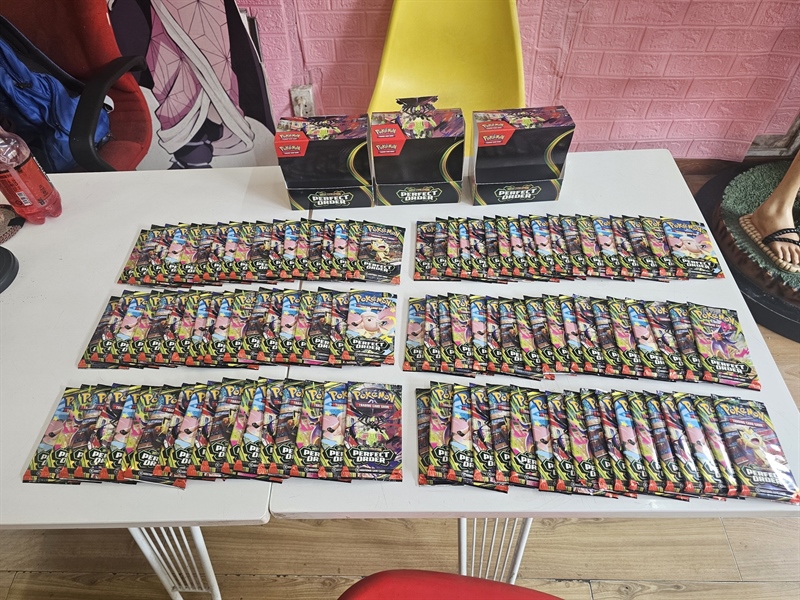 (NEW) POKEMON TCG MEGA EVOLUTION PERFECT ORDER