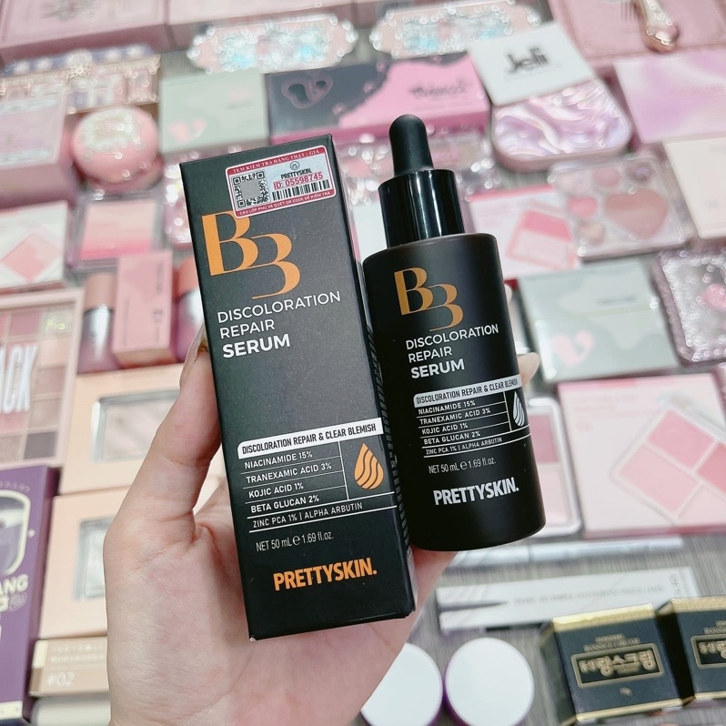 Serum Dưỡng Trắng, Mờ Thâm Nám Prettyskin B3 Discoloration Repair 50ml
