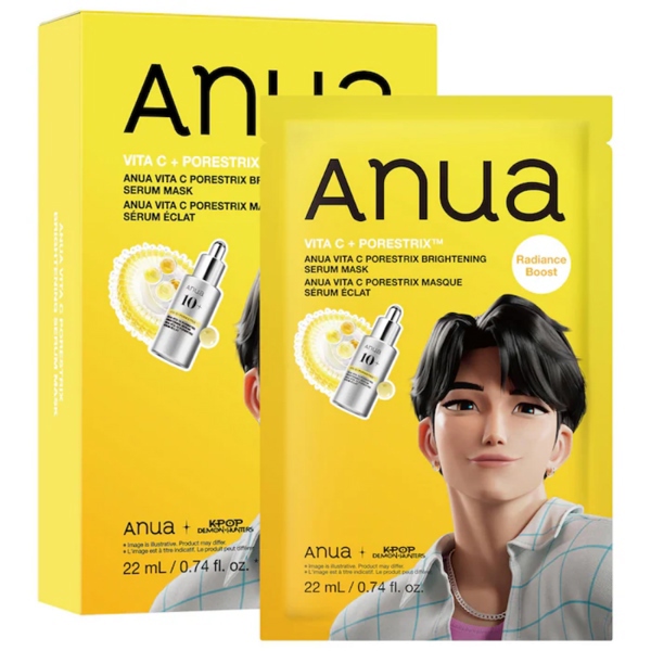ANUA Mặt Nạ Vita C + Porestrix - Radiance Boost
