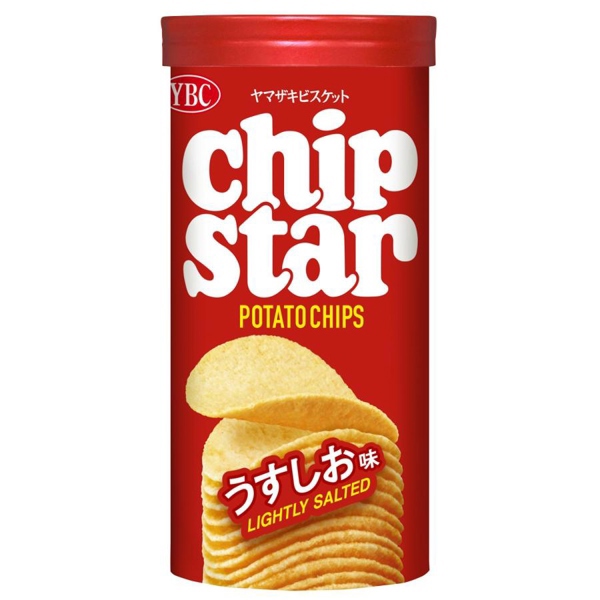 Snack khoai tây YBC Chipstar vị muối 45g