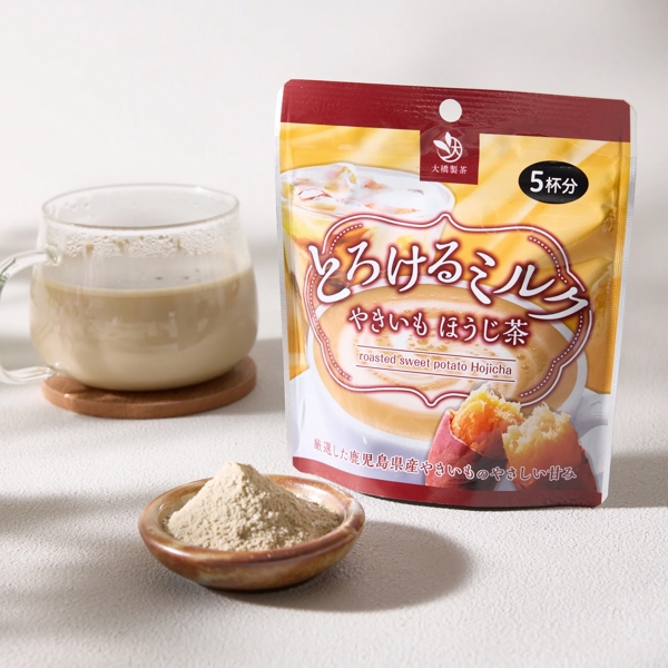 Bột trà sữa khoai lang nướng Ohashi Seicha Hojicha 85g