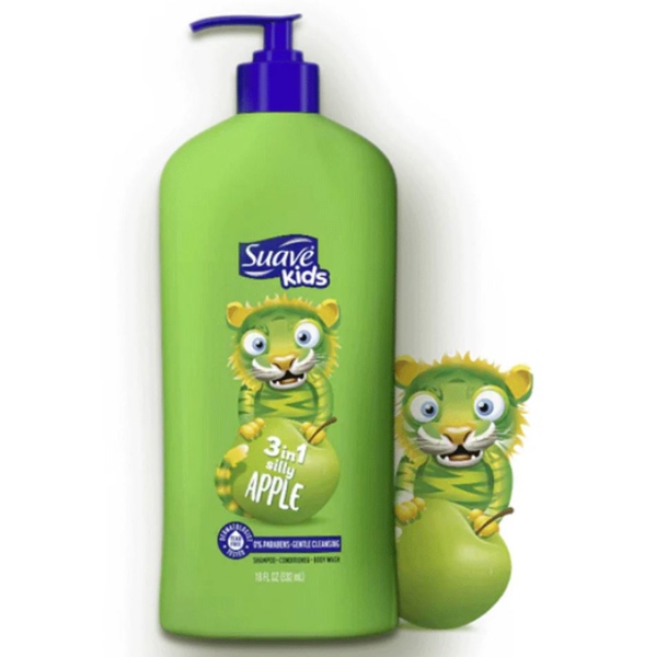 Sữa tắm Suave Kid hương táo 700ml - Mỹ