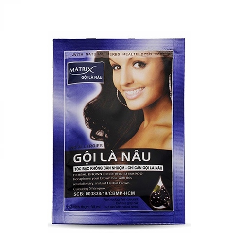 Gội là nâu Matrix 30ml