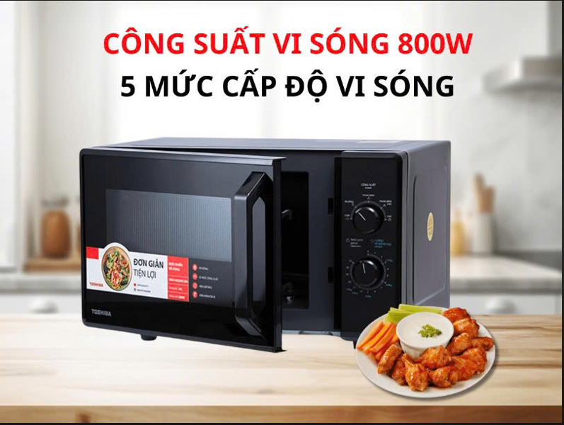 Lò Vi Sóng Cơ Toshiba MW2-MM24PC(BK)
