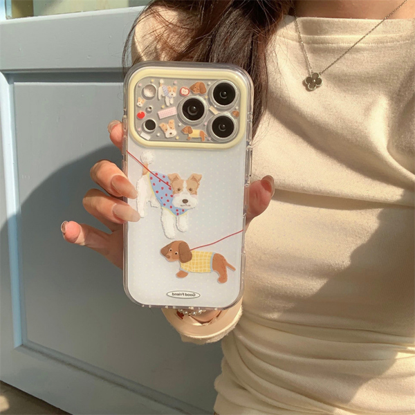 Case Xanh Chấm Bi Good Friend - 17PROMAX