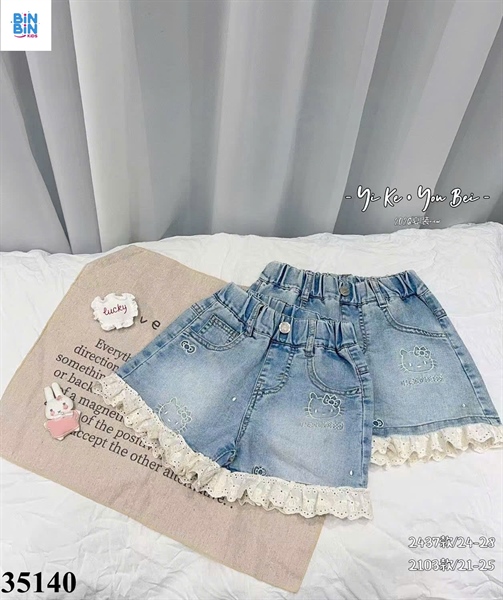 35140-Quần short Kitty lai bèo