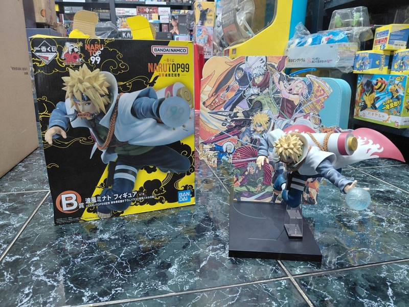 Mua bán (2ND CÓ TT) ICHIBAN KUJI NARUTOP99 B PRIZE MINATO NAMIKAZE