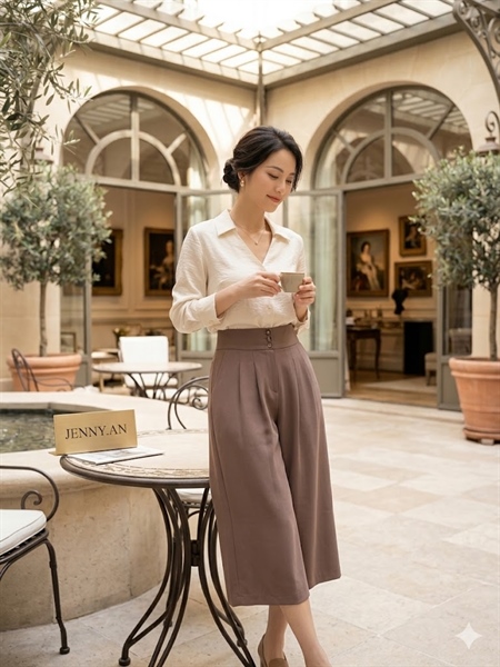 QUẦN ỐNG RỘNG LỬNG