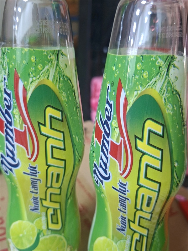 Thùng nước ngọt number chanh 330ml*24chai