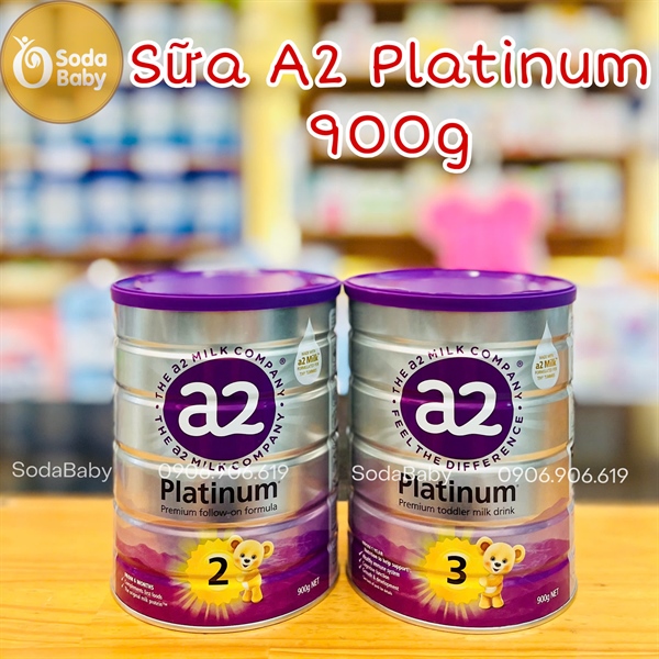 Sữa bột A2 Platinum số 3 (1-3y) 900g