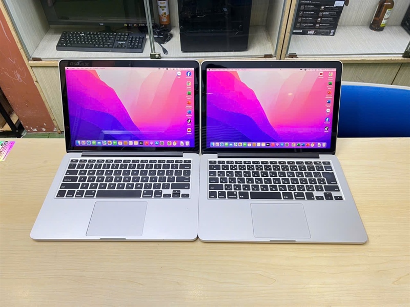 Macbook Pro 2015: Core i5 / Ram 16G / Ssd 256G / Màn 13inch 2K / Phím Led.